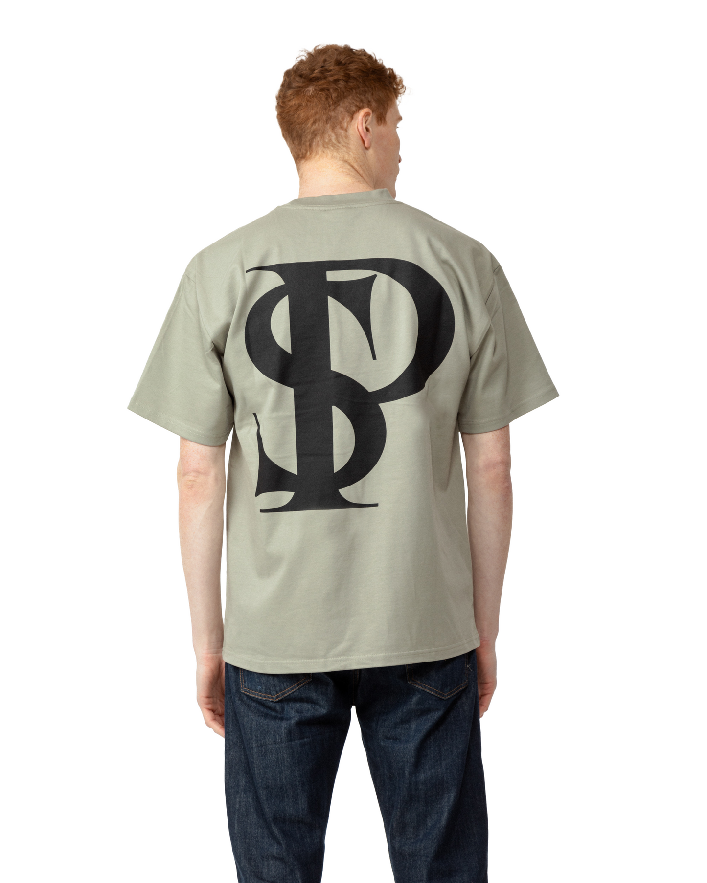 Oversized Khaki T Shirt