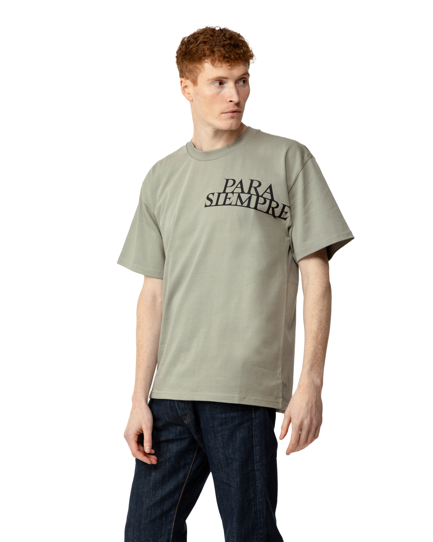 Oversized Khaki T Shirt