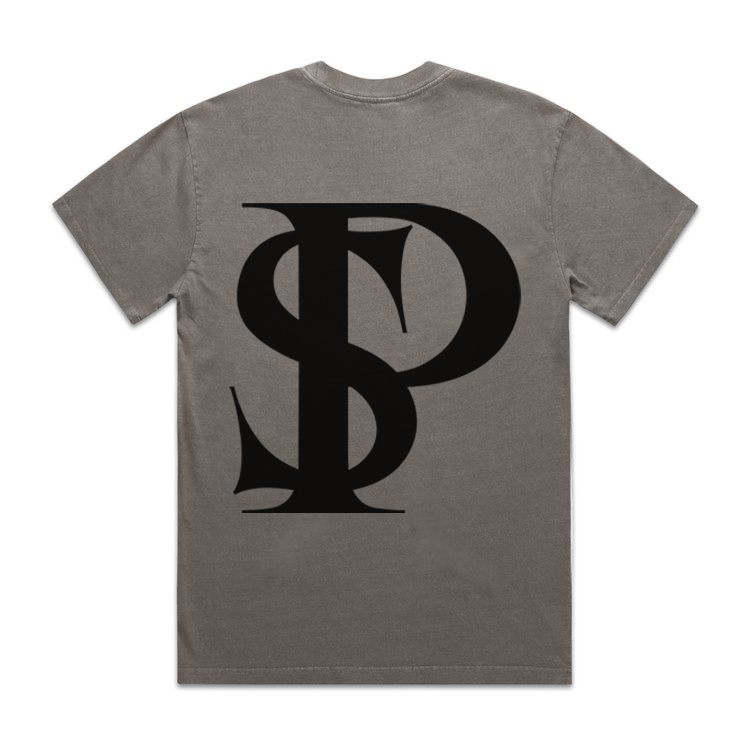 Oversized T Shirt - Grey Faded