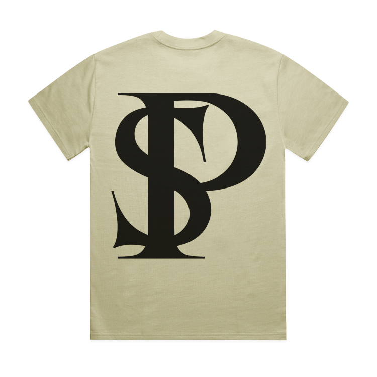 Oversized Khaki T Shirt