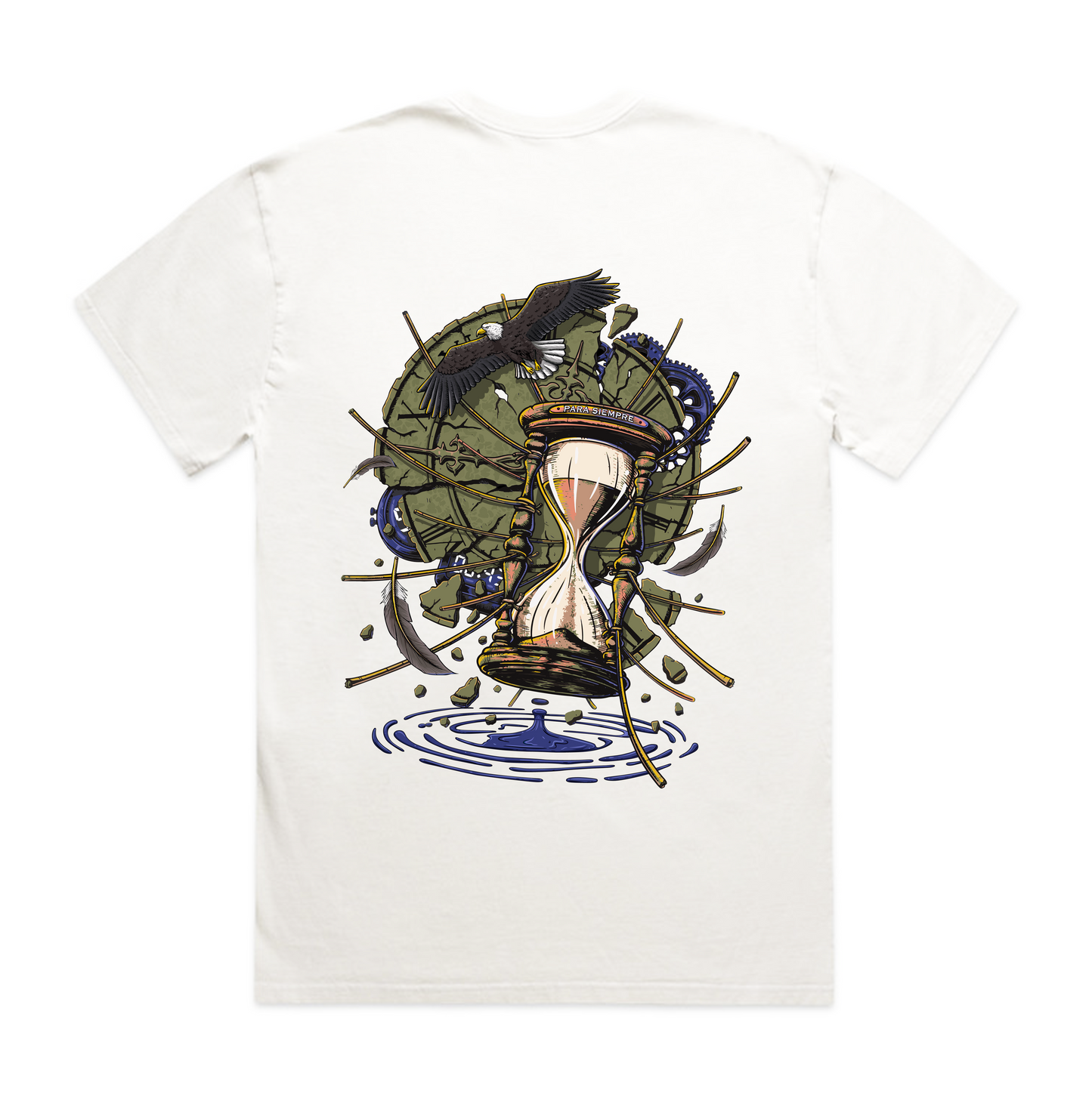 T Shirt Hour Glass - Bone