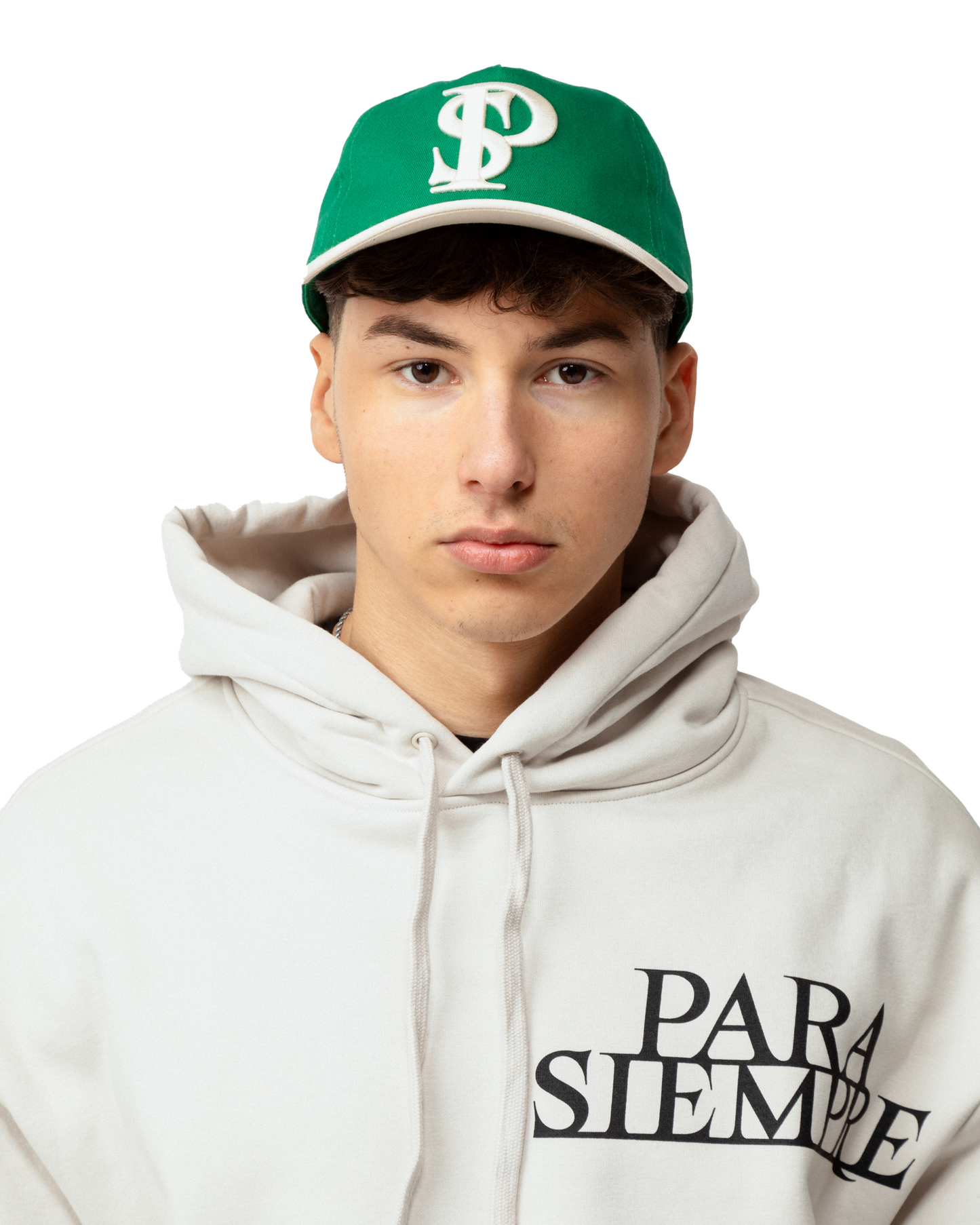 Baseball Cap PS - Two-Tone Green & White
