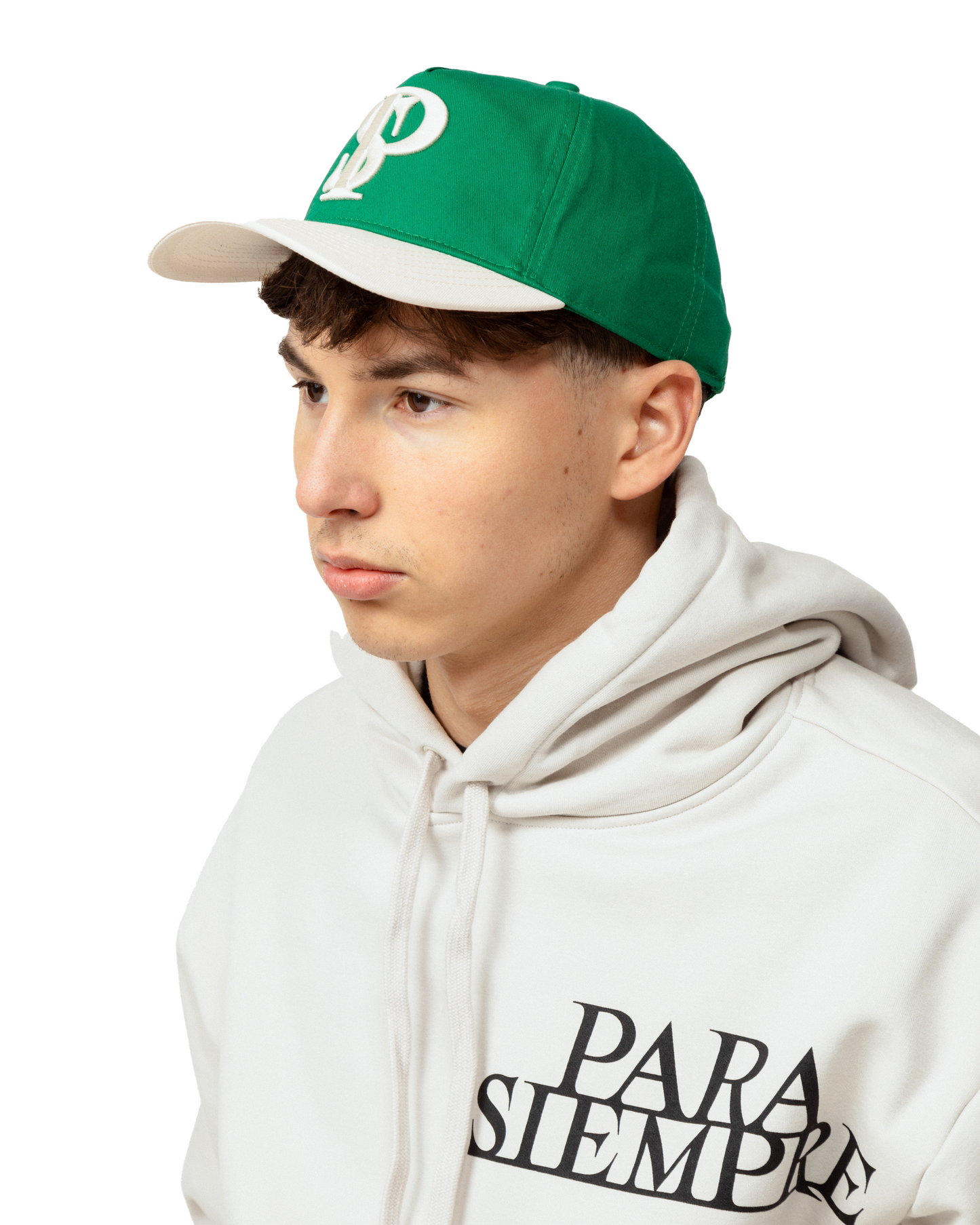 Baseball Cap PS - Two-Tone Green & White