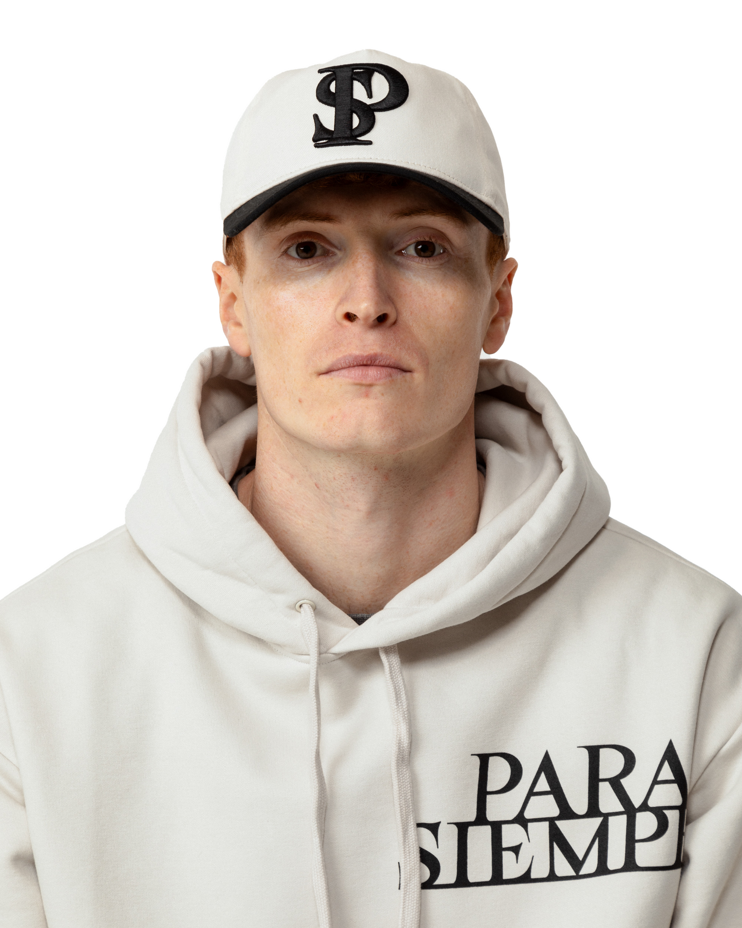 Baseball Cap PS - Two-Tone Cream & Black