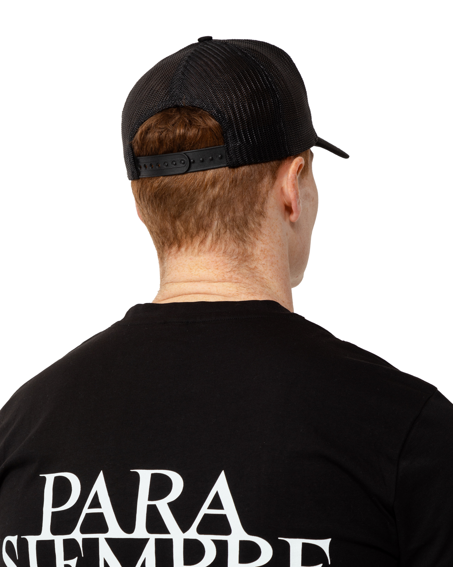 Trucker Cap Black Black Logo