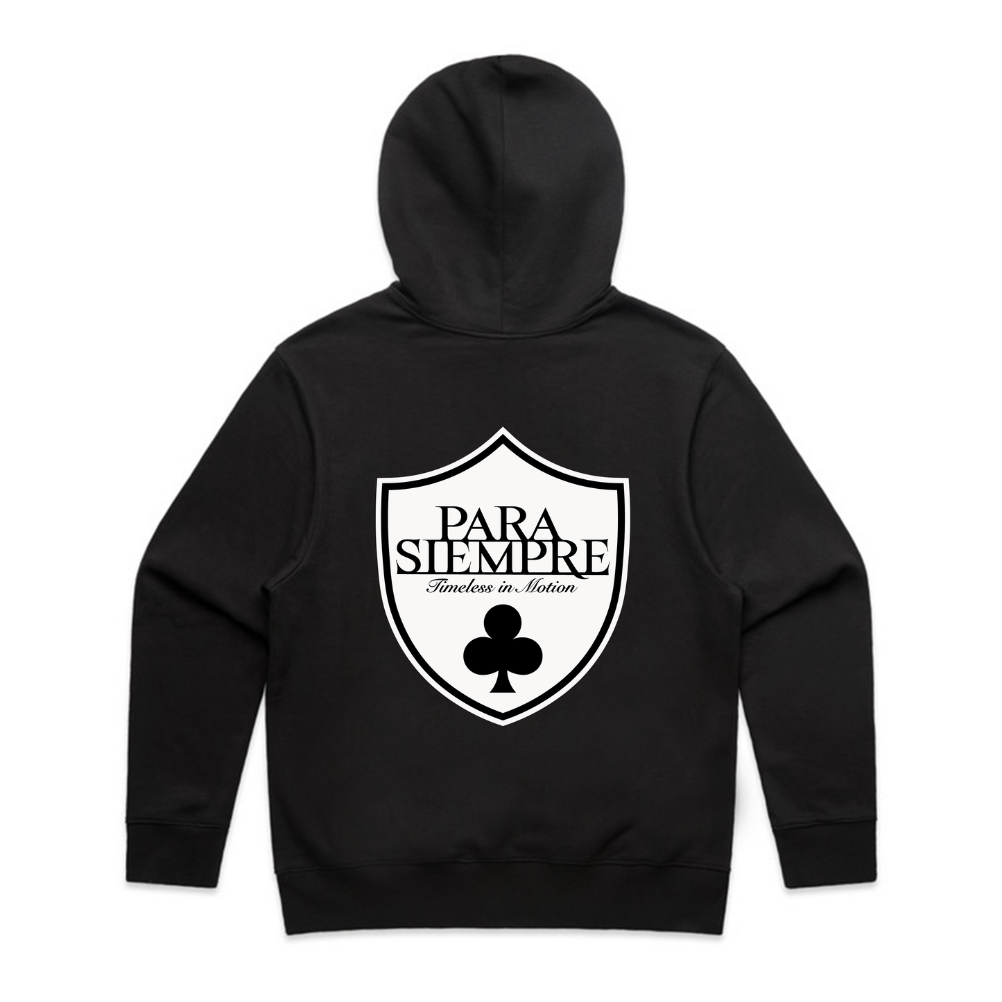 Timeless Badge Hoodie - Black