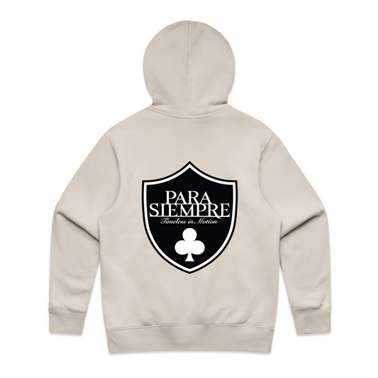 Timeless Badge Hoodie - Cream