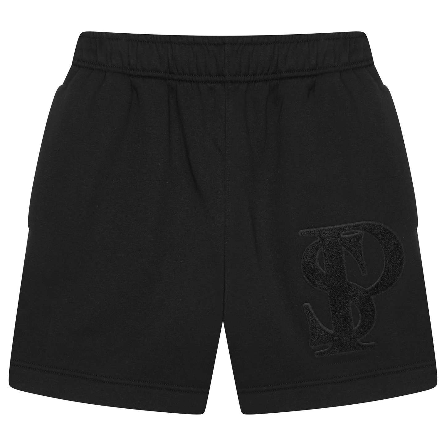 Zip Hoodie & Shorts - Black