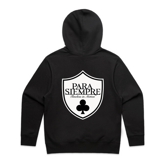 Timeless Badge Hoodie - Black