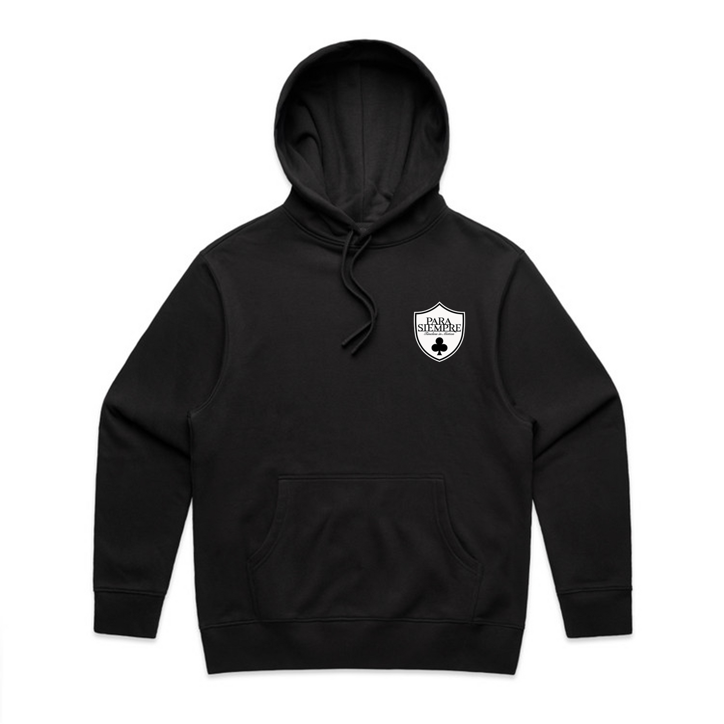 Timeless Badge Hoodie - Black